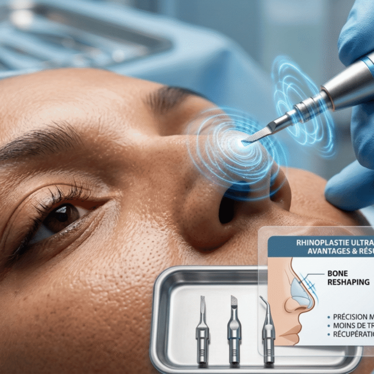 les avantages de la rhinoplastie ultrasonique ?