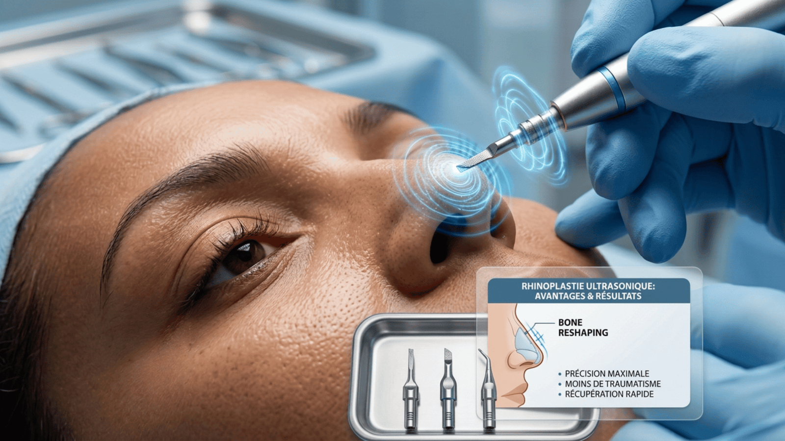 les avantages de la rhinoplastie ultrasonique ?