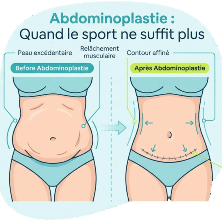 Abdominoplastie à Casablanca : quand le sport ne suffit plus