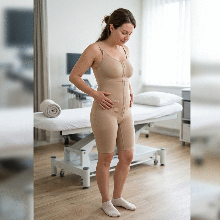 Vêtement de Contention après Liposuccion Rôle, Durée et Conseils du Dr Chabbak